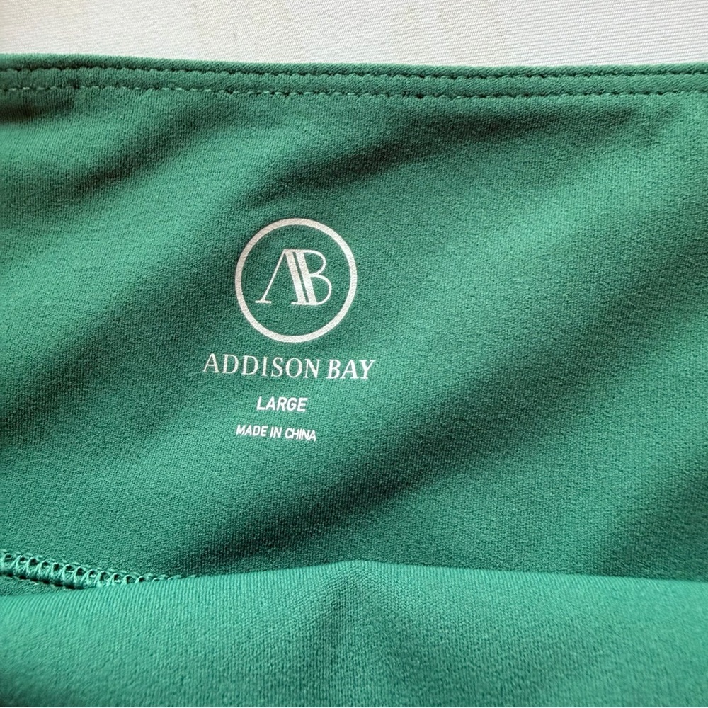 NWT ADDISON BAY Olive Green Adjustable Soft Knit Bralette LARGE $88 - Picture 4 of 7